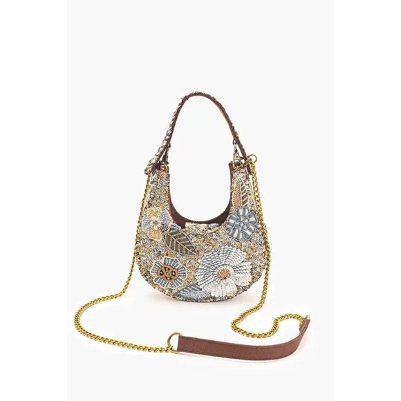 Golden Hour Shimmer Mini Bag w/ Crossbody Strap